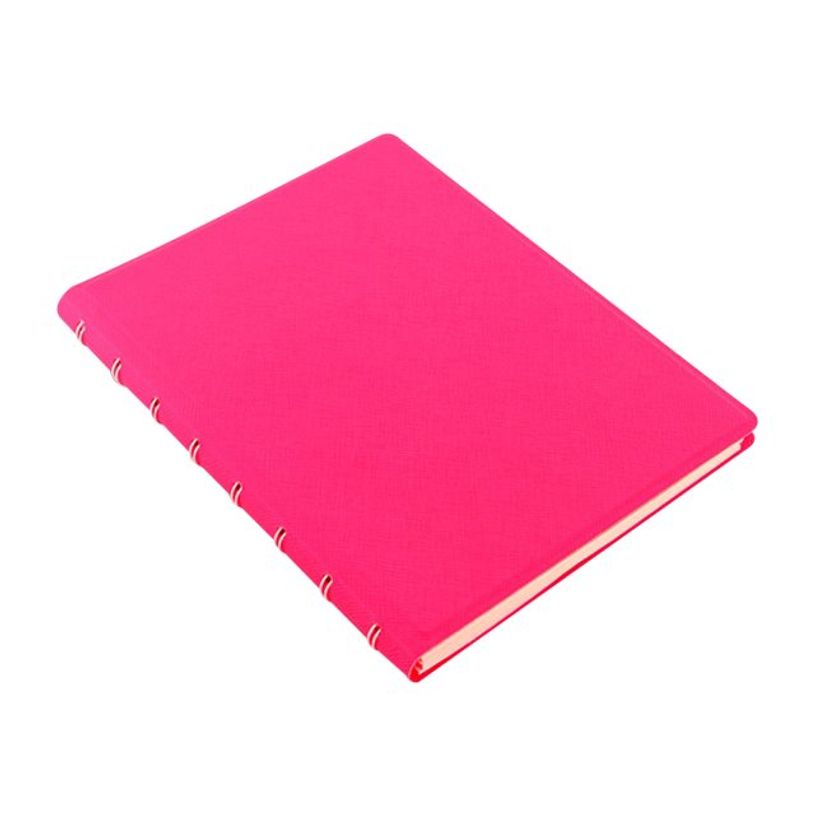 5015142269418-Filofax Saffiano - Carnet de notes à spirale A5 - rose fluo-P_79438996_3-2