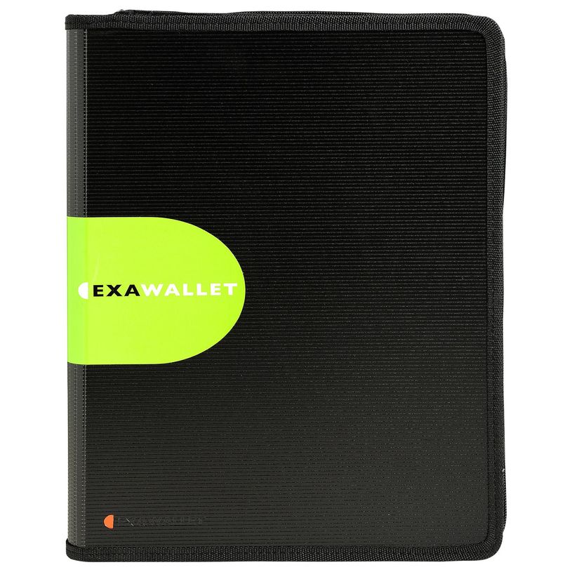3130630555346-Exacompta Exactive Exawallet - Conférencier zippé - noir--1