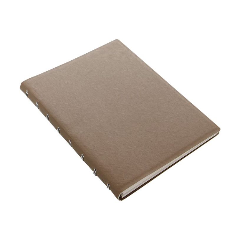 5015142283902-Filofax Saffiano - Carnet de notes à spirale A5 - taupe-P_79439005_3-1