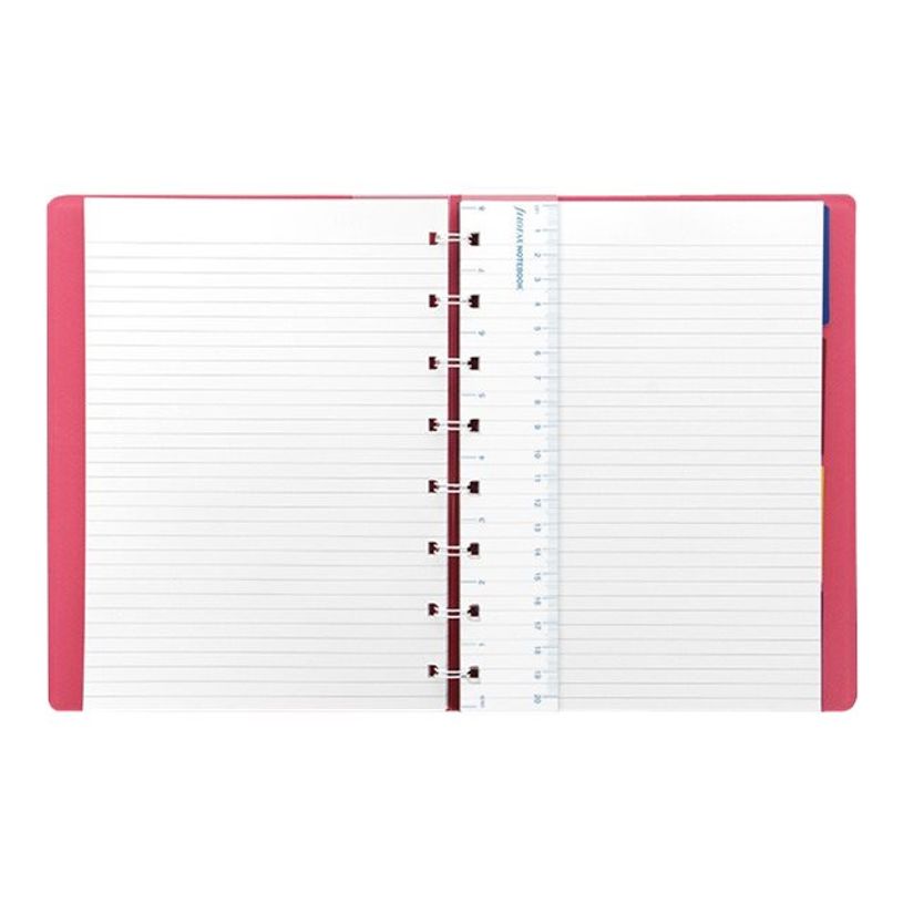 5015142283926-Filofax Saffiano - Carnet de notes à spirale A5 - pivoine-P_79439006_1-3