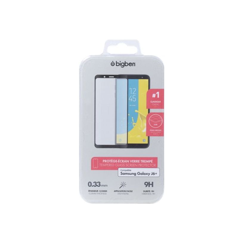 3571211402206-BigBen - protection d'écran - verre trempé pour Samsung J6+ 2018-P_79439030_1-1