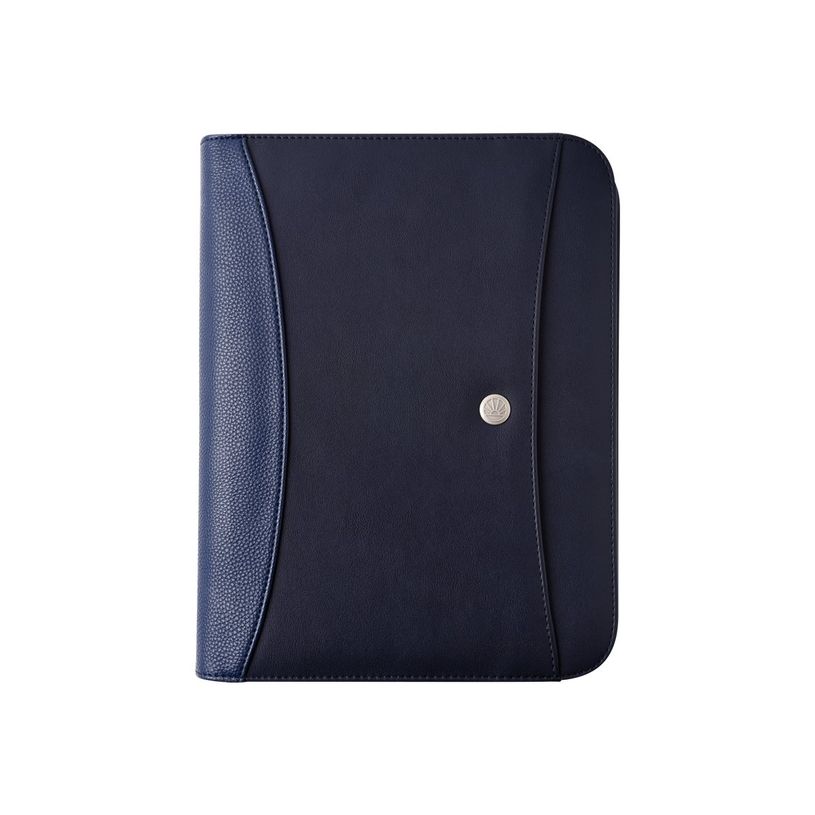 3108724253256-Oberthur Harlem - Conférencier A4 zippé - bleu marine-P_79439049_1-0