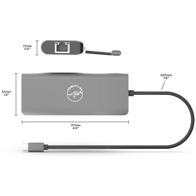 3700527309880-Mobility Lab USB8014 - Station d'acceuil 6 ports - HDMI, RJ45, carte SD, USB 3.0, USB, USB--P_79439082_5-4