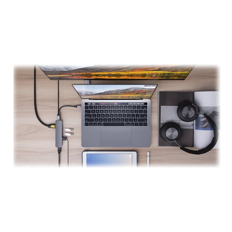6941921145217-Sanho HyperDrive TUBE 6-in-1 USB-C Hub - station d'accueil - HDMI-P_79439094_12-11
