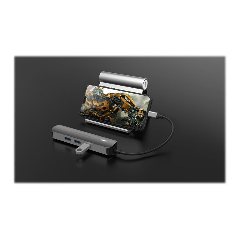 6941921145217-Sanho HyperDrive TUBE 6-in-1 USB-C Hub - station d'accueil - HDMI-P_79439094_7-6