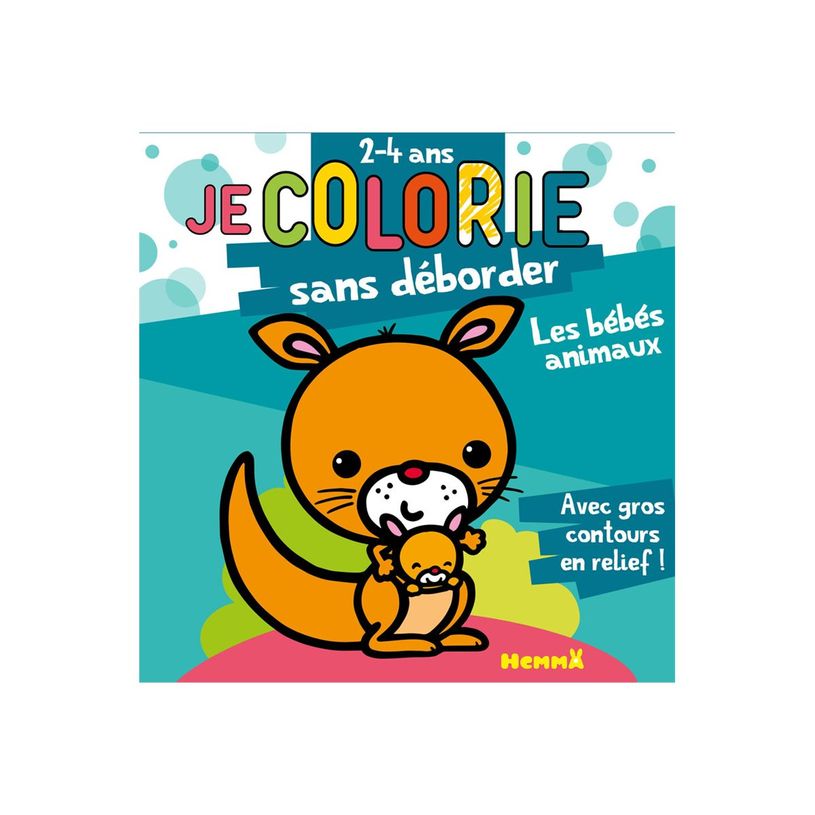 9782508029059-Je colorie sans déborder (2-4 ans) - les bébés animaux-P_79439192_2-1