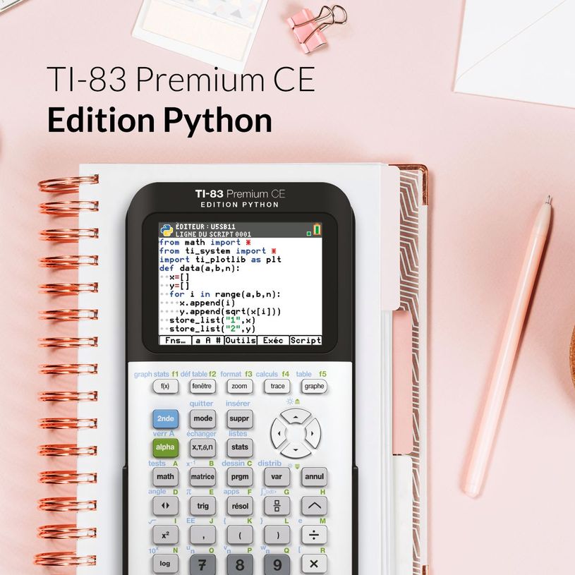 3243480106665-Calculatrice graphique TEXAS INSTRUMENTS TI-83 Premium - Edition Python-P_79439226_3-2