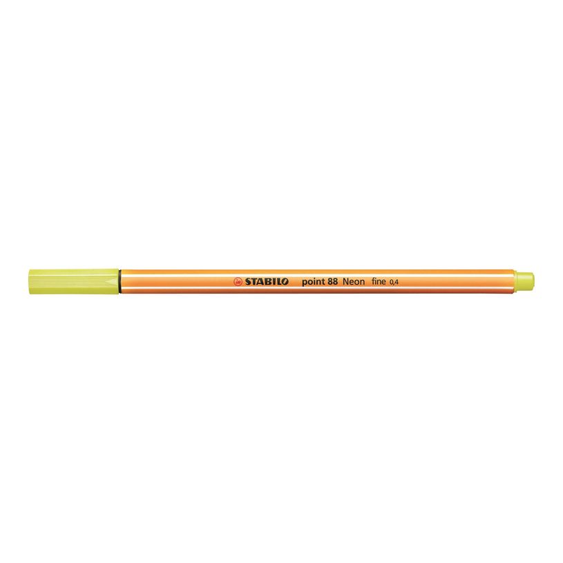 4006381438544-STABILO Point 88 - Feutre fin - 0.4 mm - jaune fluo-P_79439229_1-0
