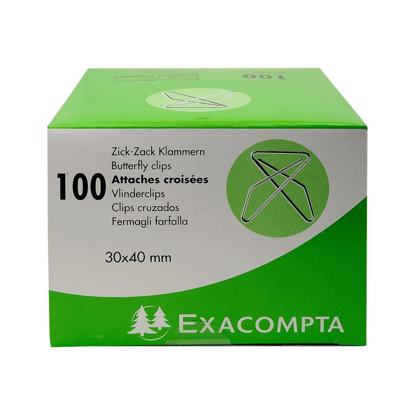 3130630147657-Exacompta - 100 Trombones attaches croisées - 30 x 40 mm-P_79439333_2-1