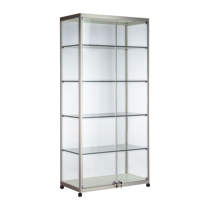 2012349446324-Vitrine - L95 x H200 x P50 cm -  2 portes sans stockage avec serrure-P_79439362_1-0