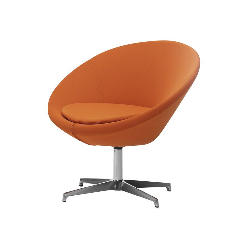 2012349446874-Chaise CIRCLE - siège pivotant - orange-P_79439428_1-0
