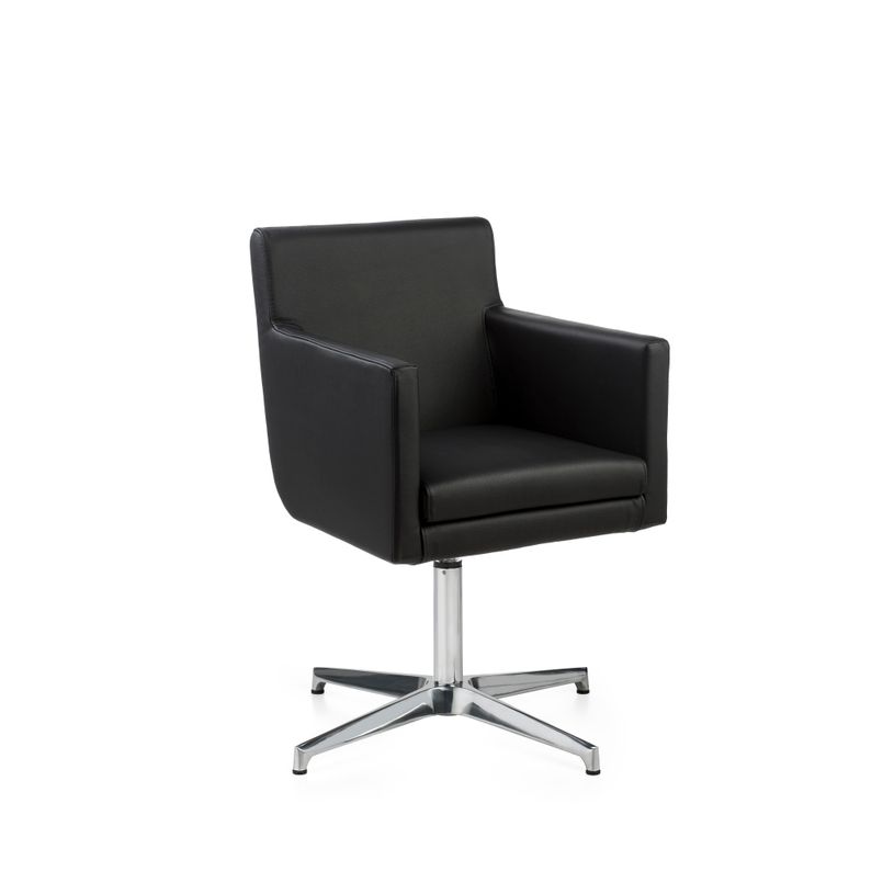 2012349447055-Chaise BROOKLYN - accoudoirs intégrés - base aluminium - Anthracite-P_79439437_1-0