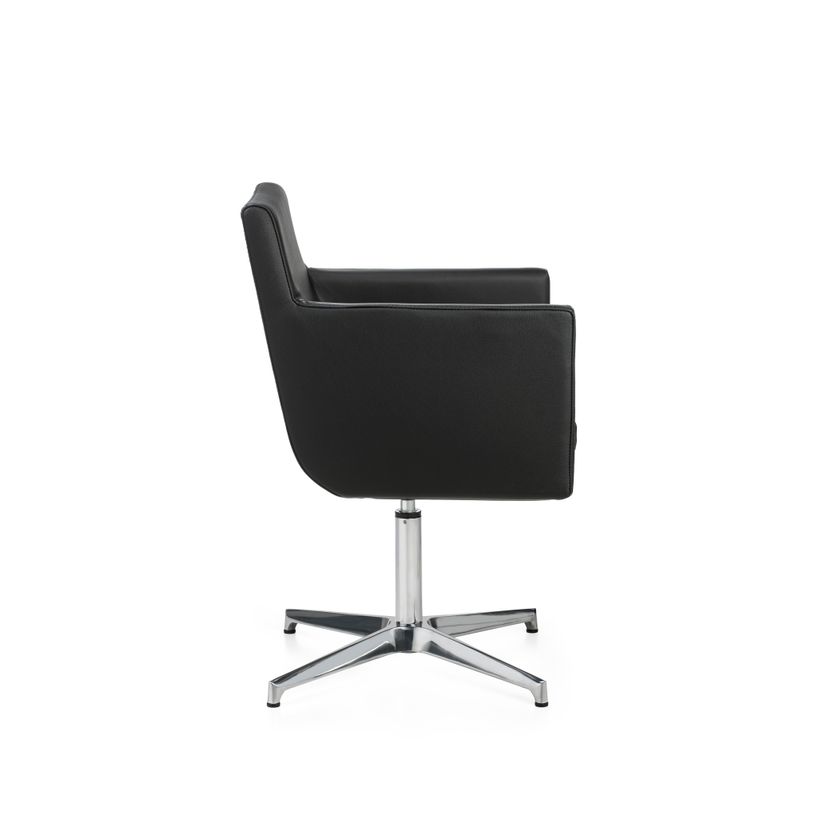 2012349447055-Chaise BROOKLYN - accoudoirs intégrés - base aluminium - Anthracite-P_79439437_2-1