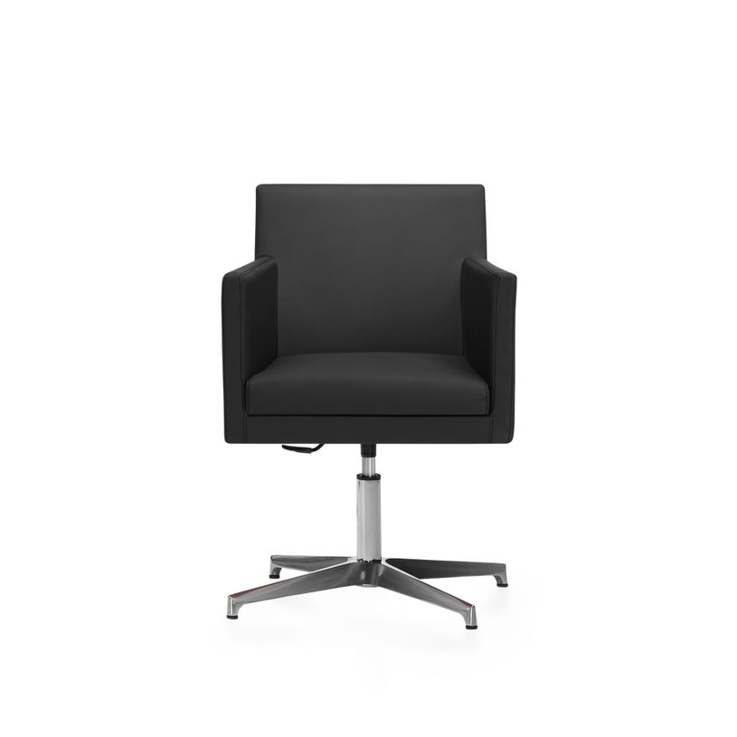 2012349447055-Chaise BROOKLYN - accoudoirs intégrés - base aluminium - Anthracite-P_79439437_5-4