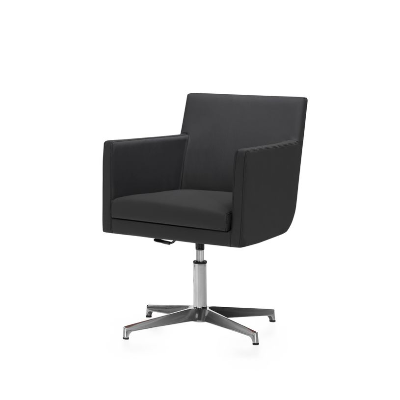 2012349447055-Chaise BROOKLYN - accoudoirs intégrés - base aluminium - Anthracite-P_79439437_6-5