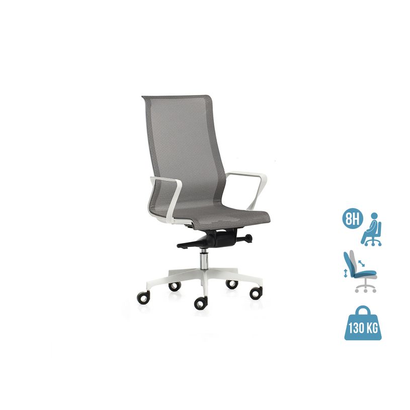 2012349447116-Fauteuil de bureau X-LIGHT - accoudoirs fixes - dossier haut - gris base blanche-P_79439440_1-0