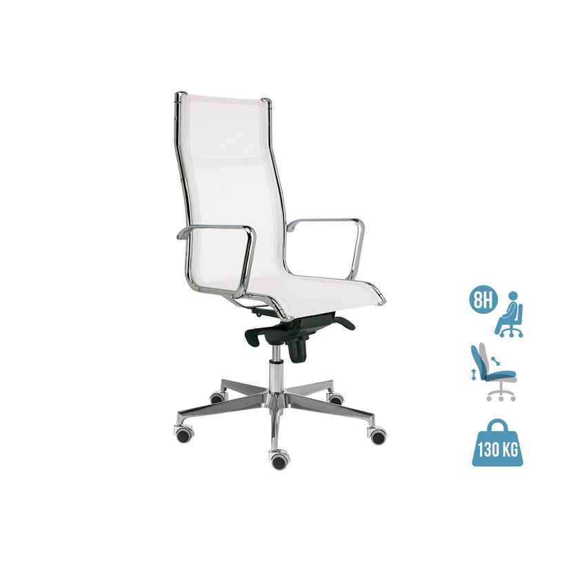 2012349447338-Fauteuil de bureau ACER+ - dossier haut - accoudoirs fixes - blanc-P_79439451_1-0