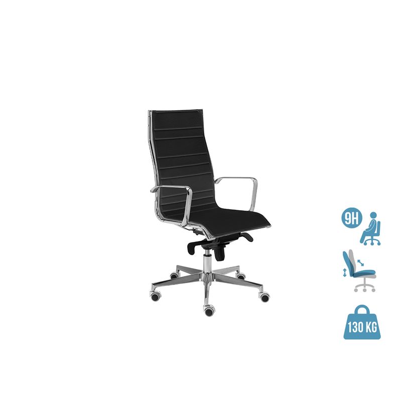 2012349447475-Fauteuil de bureau ACER+2 - dossier haut - accoudoirs fixes - noir-P_79439458_1-0