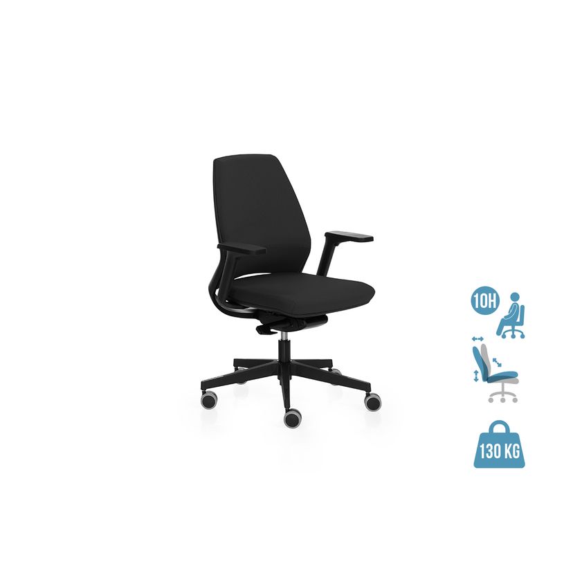 2012349447574-Fauteuil de bureau 4U - accoudoirs en option - noir-P_79439463_1-0
