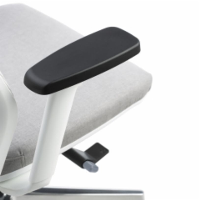 2012349447659-Fauteuil de bureau 4U - accoudoirs en option - gris, base blanche-P_79439467_3-2