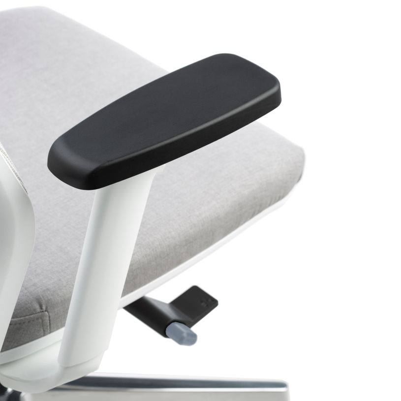 2012349447697-Paire d'accoudoirs réglables 3D pour fauteuil 4U - blanc et noir-P_79439469_2-1