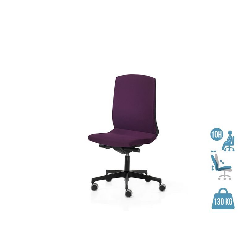 2012349447918-Fauteuil de bureau FLEXA - accoudoirs et appui-tête en option - prune-P_79439480_1-0