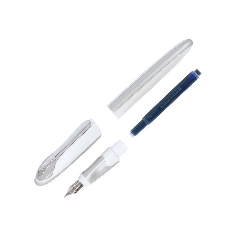 4014421201454-Online Air - Stylo plume - argent pastel - pointe moyenne-P_79439553_3-2