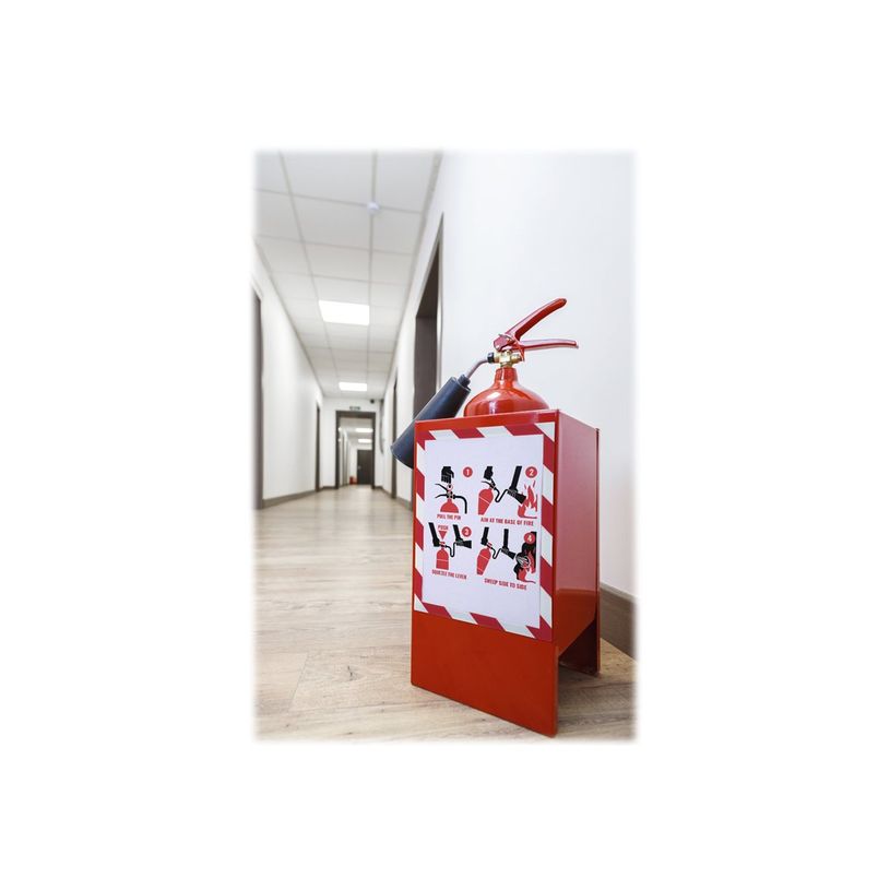 3130630392064-Exacompta - Cadre d'affichage magnétique de sécurité bicolore - A4 - blanc/rouge-P_79439565_1-1