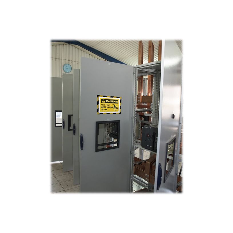 3130630392095-Exacompta - Cadre d'affichage magnétique de sécurité bicolore - A4 - jaune/noir-P_79439567_1-1