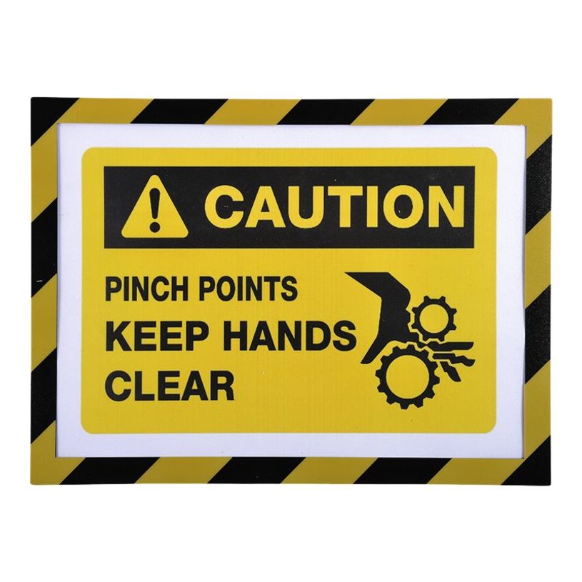 3130630392095-Exacompta - Cadre d'affichage magnétique de sécurité bicolore - A4 - jaune/noir-P_79439567_2-0