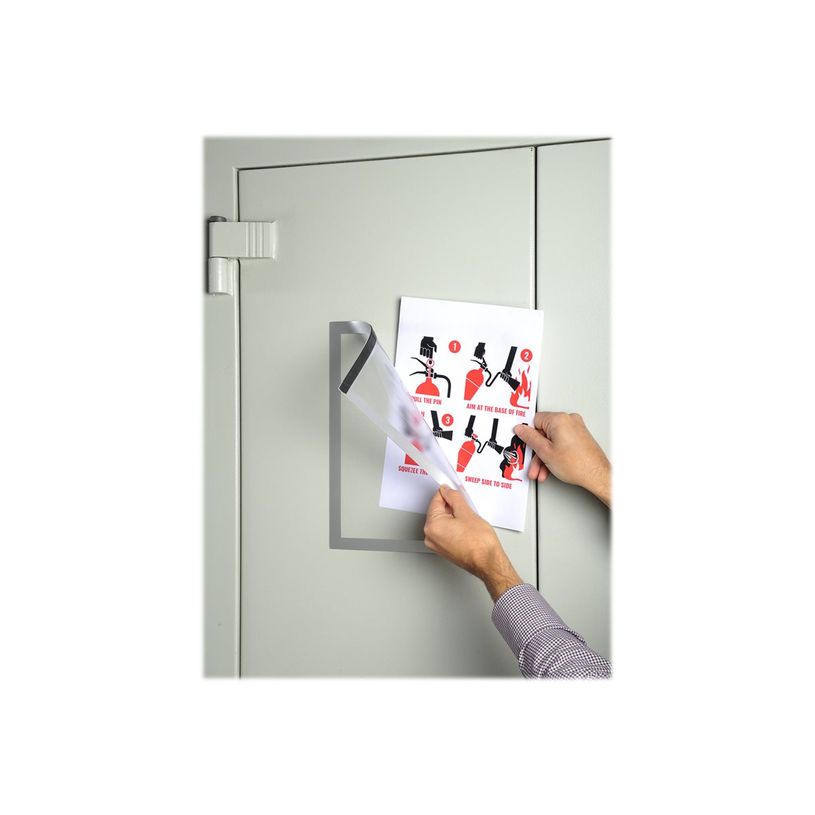 3130631392001-Exacompta - Cadre d'affichage magnétique A4 - argent-P_79439575_1-2