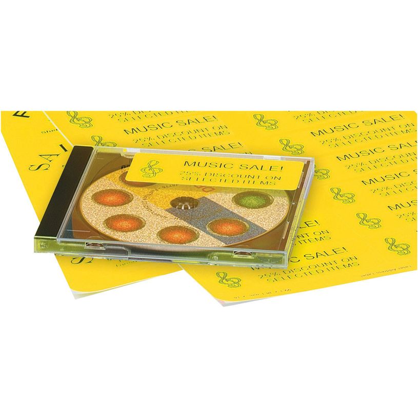 3266557271356-Avery - 2400 Étiquettes copieurs jaune fluo - 70 x 35 mm - réf DP24J-100-P_79439699_1-0