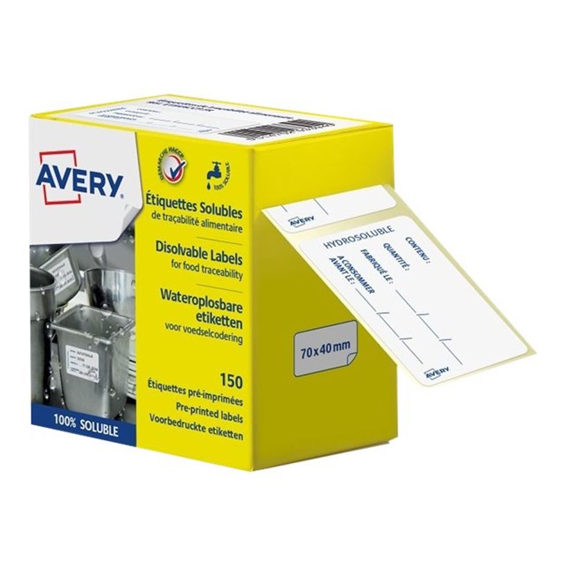 5014702133916-Avery - 150 Étiquettes solubles pré-imprimées - 70 x 40 mm - boîte distributrice-P_79439747_4-2