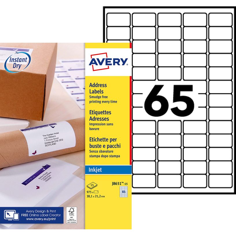 5014702138188-Avery - 975 Mini Étiquettes adresse blanches - 21,2 x 38,1 mm - Impression jet d'encre - r-P_79439749_2-0
