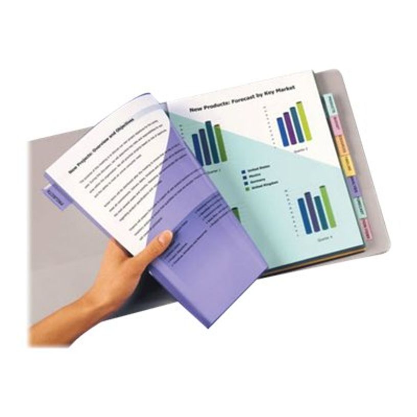 5014702814358-Avery - Double pochette intercalaire 8 positions - A4 Maxi - polypropylène-P_79439758_2-2