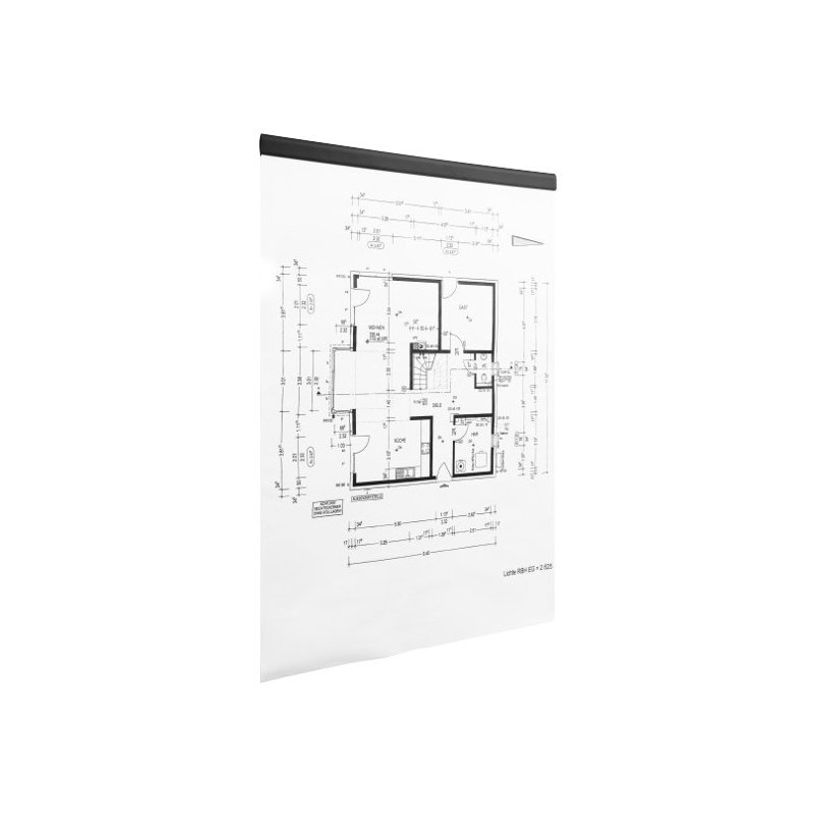 4005546990958-Durable Durafix - 5 Barres d'affichage adhésives 297 mm - noir - pour documents A3 portrai-P_79439784_5-0