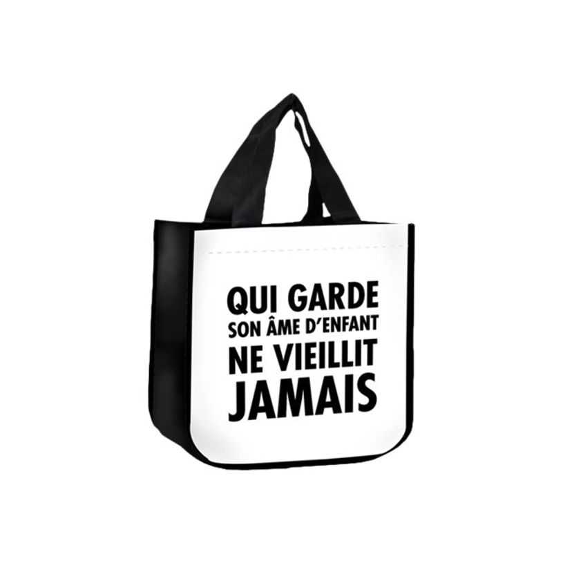 3700572709611-Kiub Messages - Sac cabas blanc - Qui garde son âme d'enfant ne vieillit jamais-P_79439793_1-0