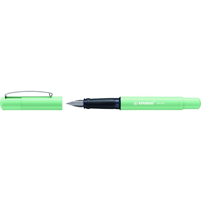 4006381538855-STABILO beFab! - Stylo plume - corps large - vert pastel-P_79439918_1-0