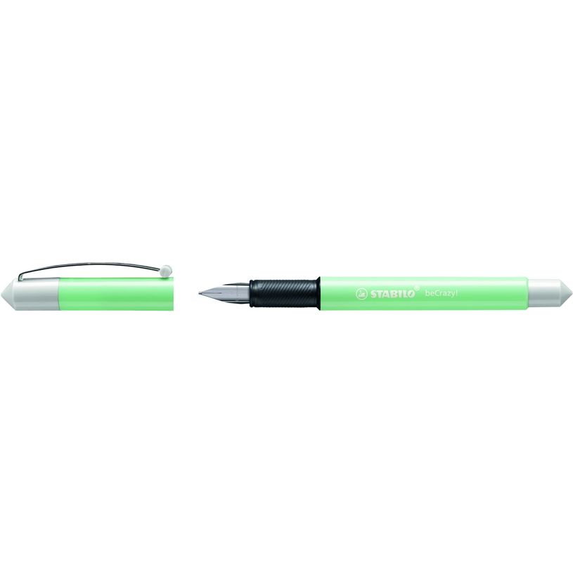 4006381539593-STABILO beCrazy! - Stylo plume - corps fin - menthe pastel-P_79439926_1-0