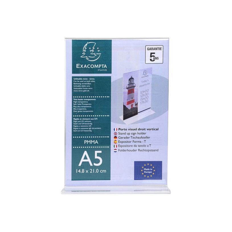9002493109292-Exacompta - Présentoir porte-visuel droit - A5 vertical-P_79439984_1-0