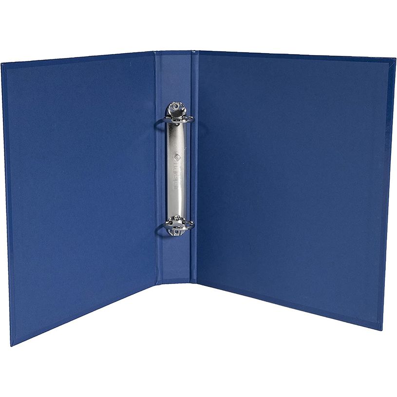 3130630005223-Exacompta Iderama - Classeur 2 anneaux - Dos 25 mm - 17 x 22 cm - bleu foncé-P_79440019_3-2