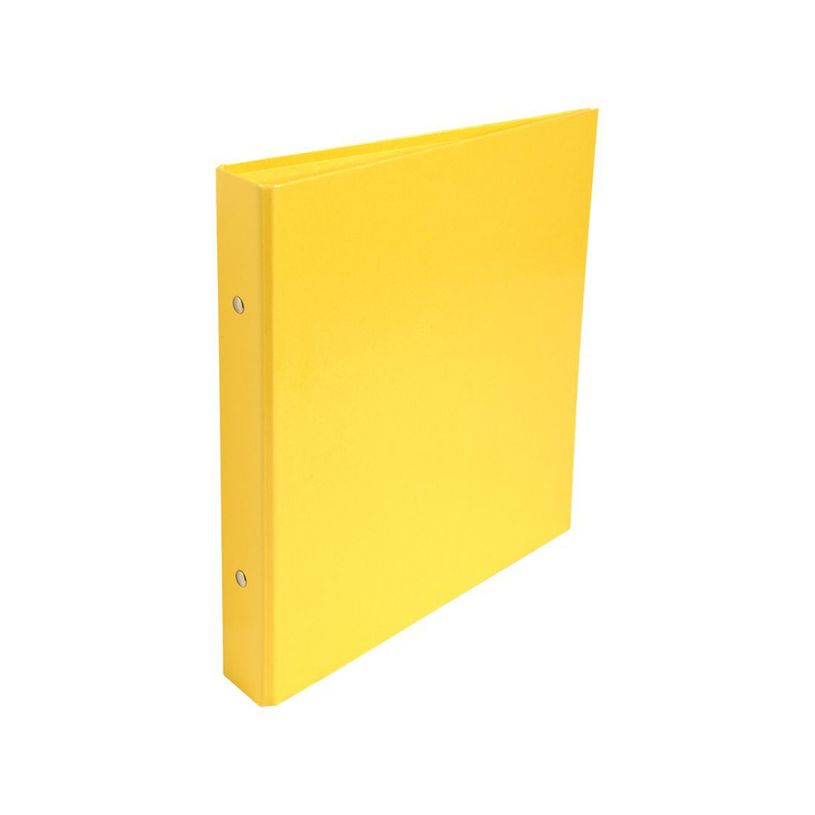 3130630005247-Exacompta Iderama - Classeur 2 anneaux - Dos 25 mm - 17 x 22 cm - jaune-P_79440021_1-0