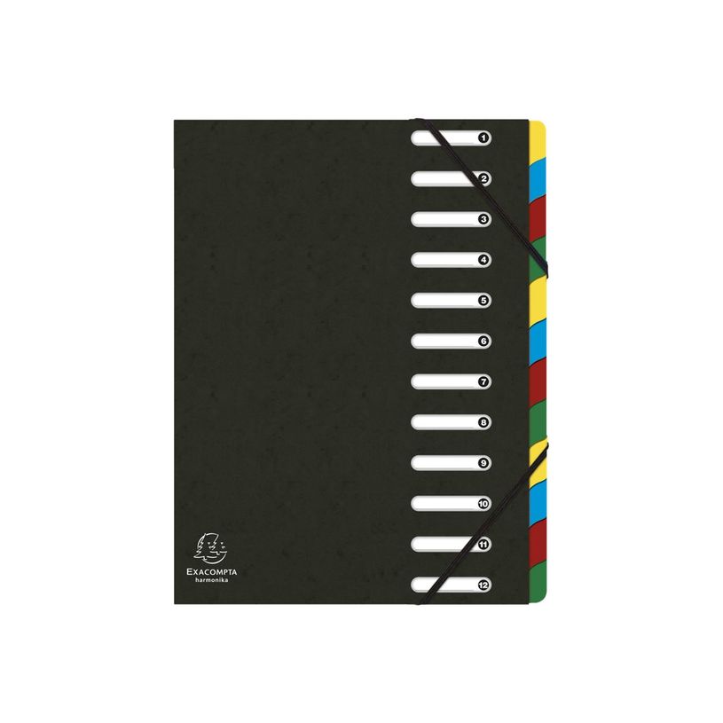 3130630551218-Exacompta Harmonika - Trieur à fenêtres 12 positions - noir-P_79440067_1-0