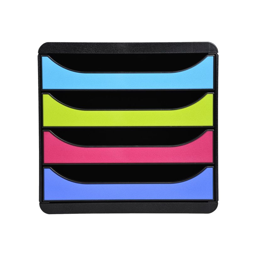 9002493424500-1928 by Exacompta BigBox - Module de classement 4 tiroirs - multicolore-P_79440097_1-0