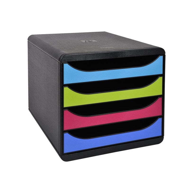 9002493424500-1928 by Exacompta BigBox - Module de classement 4 tiroirs - multicolore-P_79440097_2-1