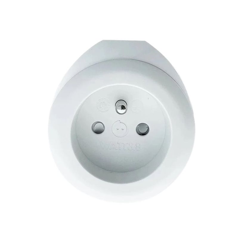 3760110686538-Watt&Co BEWATT - chargeur secteur pour smartphone - 1 USB + prise de courant - blanc-P_79440274_3-1