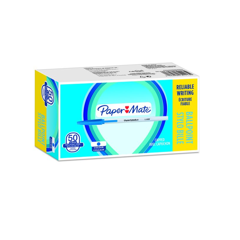 3026980844134-Paper Mate 045 - 50 Stylos à bille - bleu-P_79440315_1-0