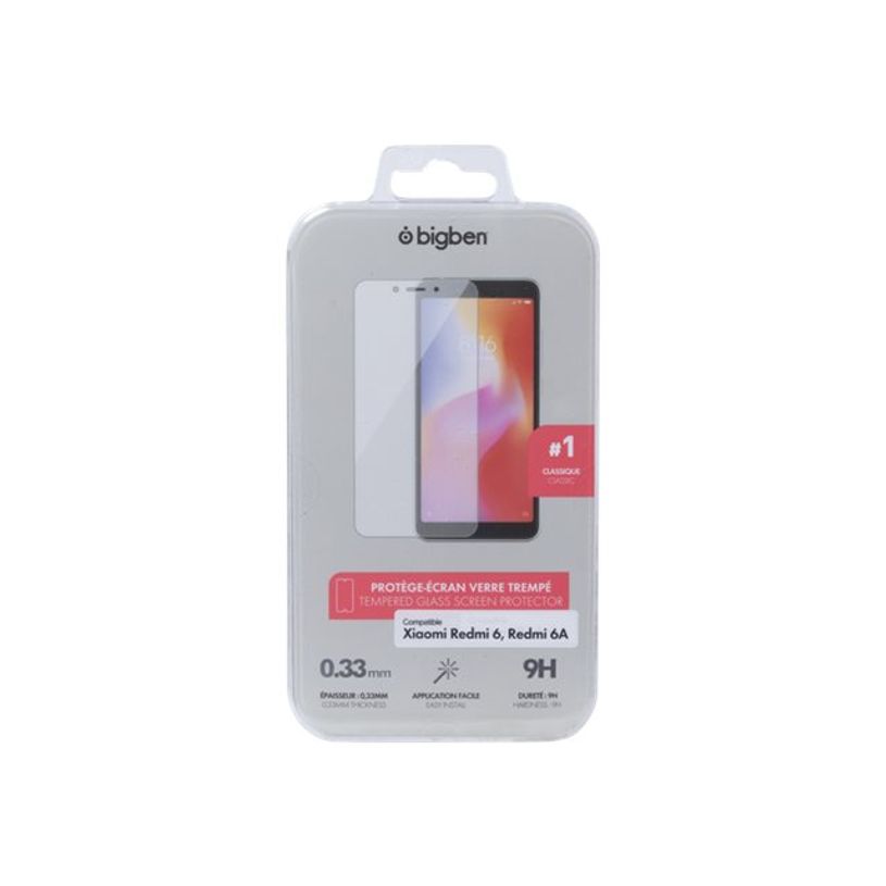 3571211398844-BigBen - protection d'écran - verre trempé pour XIAOMI REDMI 6-P_79440419_1-1