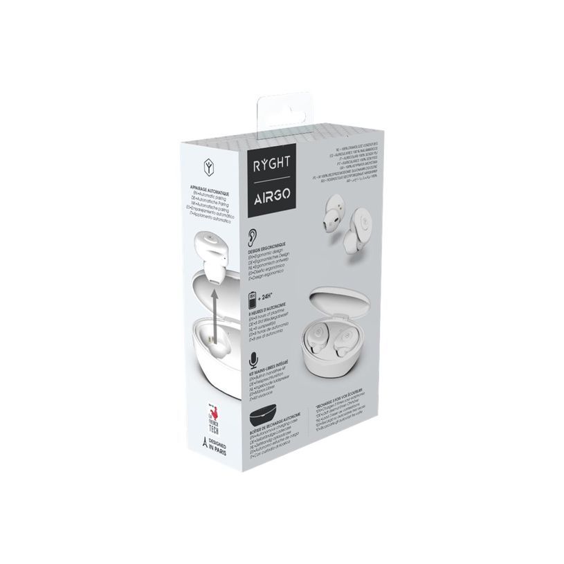 3760206483553-Ryght Airgo Kit main libre - Ecouteurs sans fil bluetooth avec micro - intra-auriculaire - -P_79440427_8-7