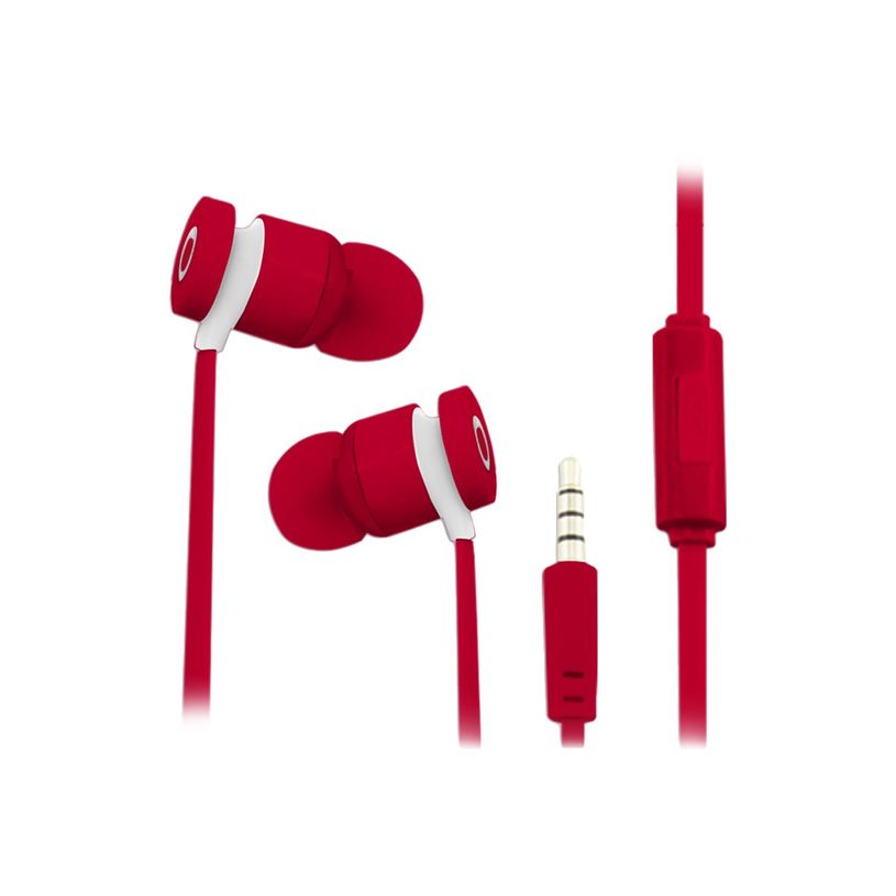 3662313013244-TX Kit main libre - Ecouteurs filaire avec micro - intra-auriculaire - rouge -P_79440455_1-0